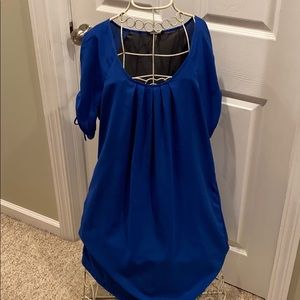 Daisy Fuentes royal blue dress